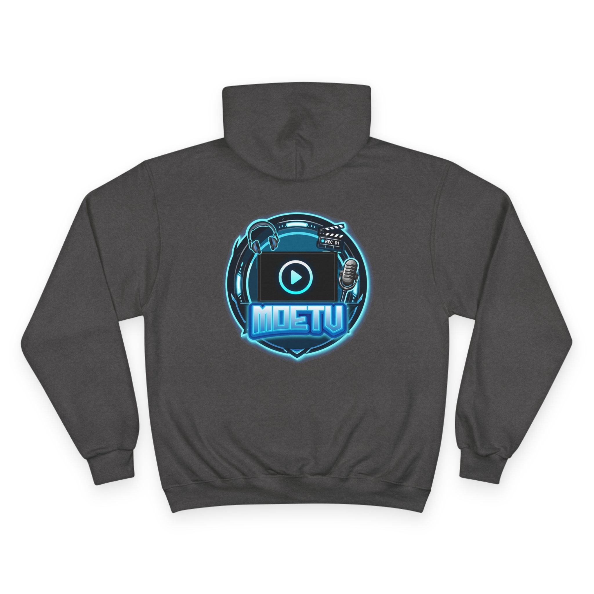 Champion Hoodie — MOETU Gaming Logo Pullover Hooded Sweatshirt