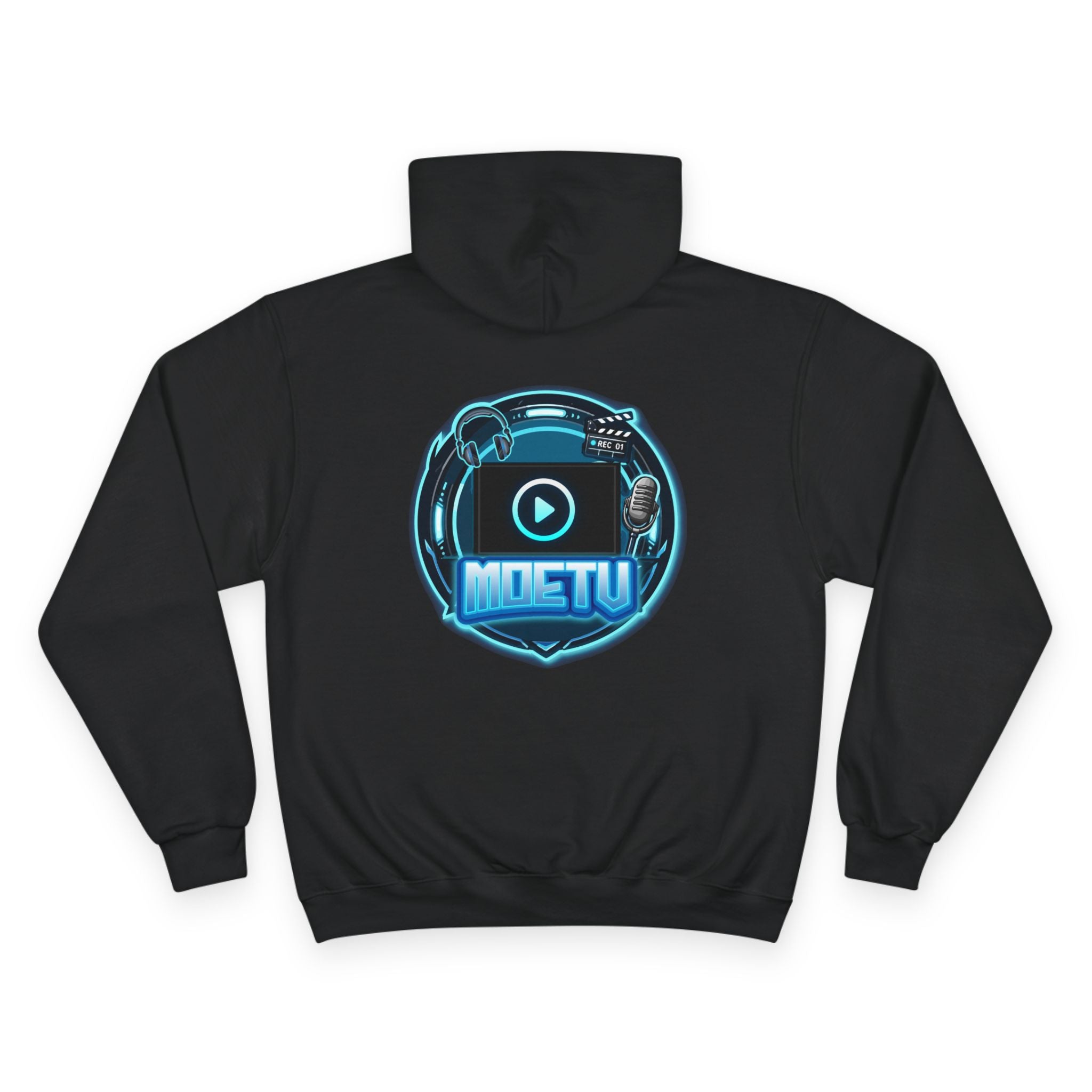 Champion Hoodie — MOETU Gaming Logo Pullover Hooded Sweatshirt