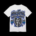 Minimal Blue 'Mello' Chest Logo Tee