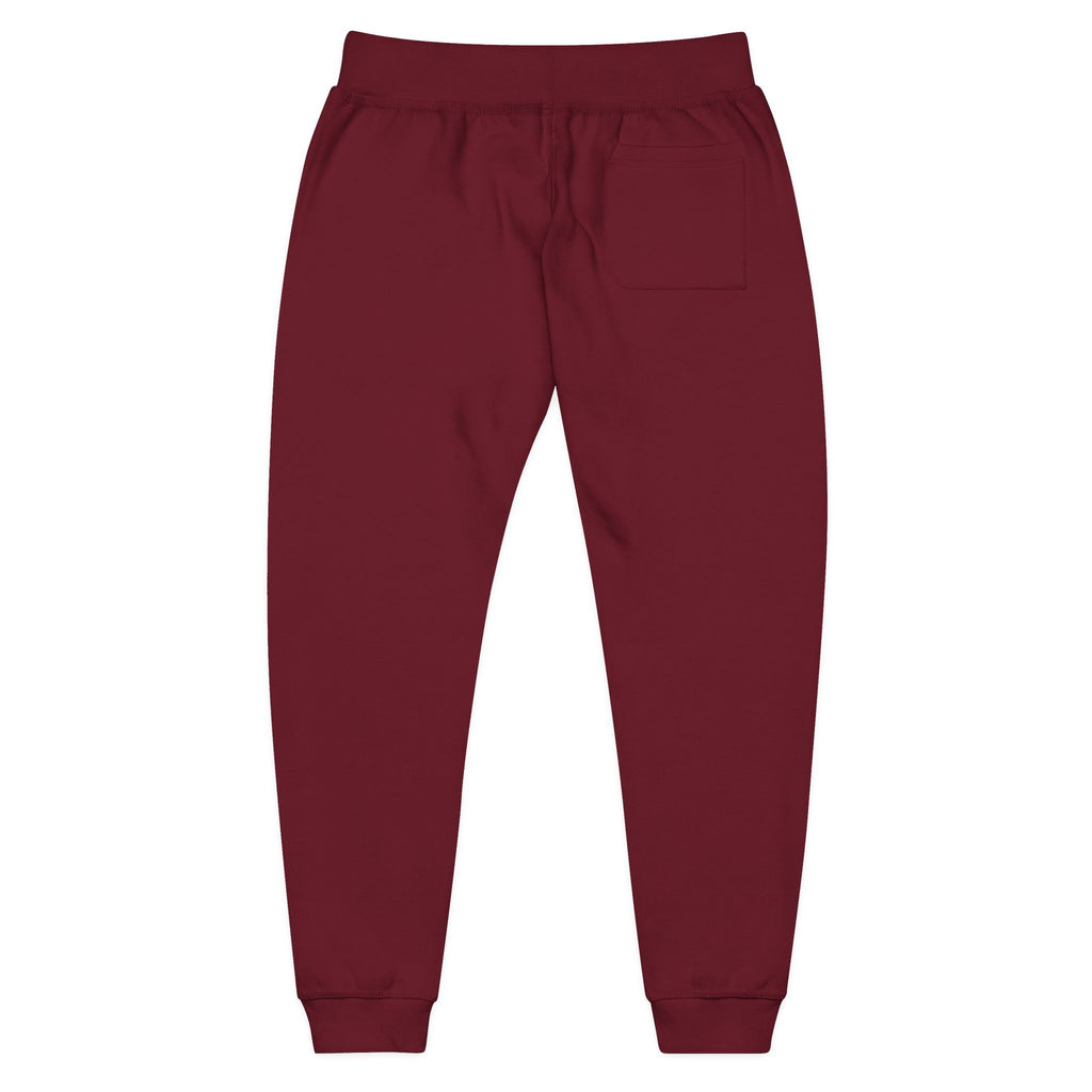 Embroidered 'Nice Fishins Ent' Fleece Sweatpants — Cozy Casual Joggers