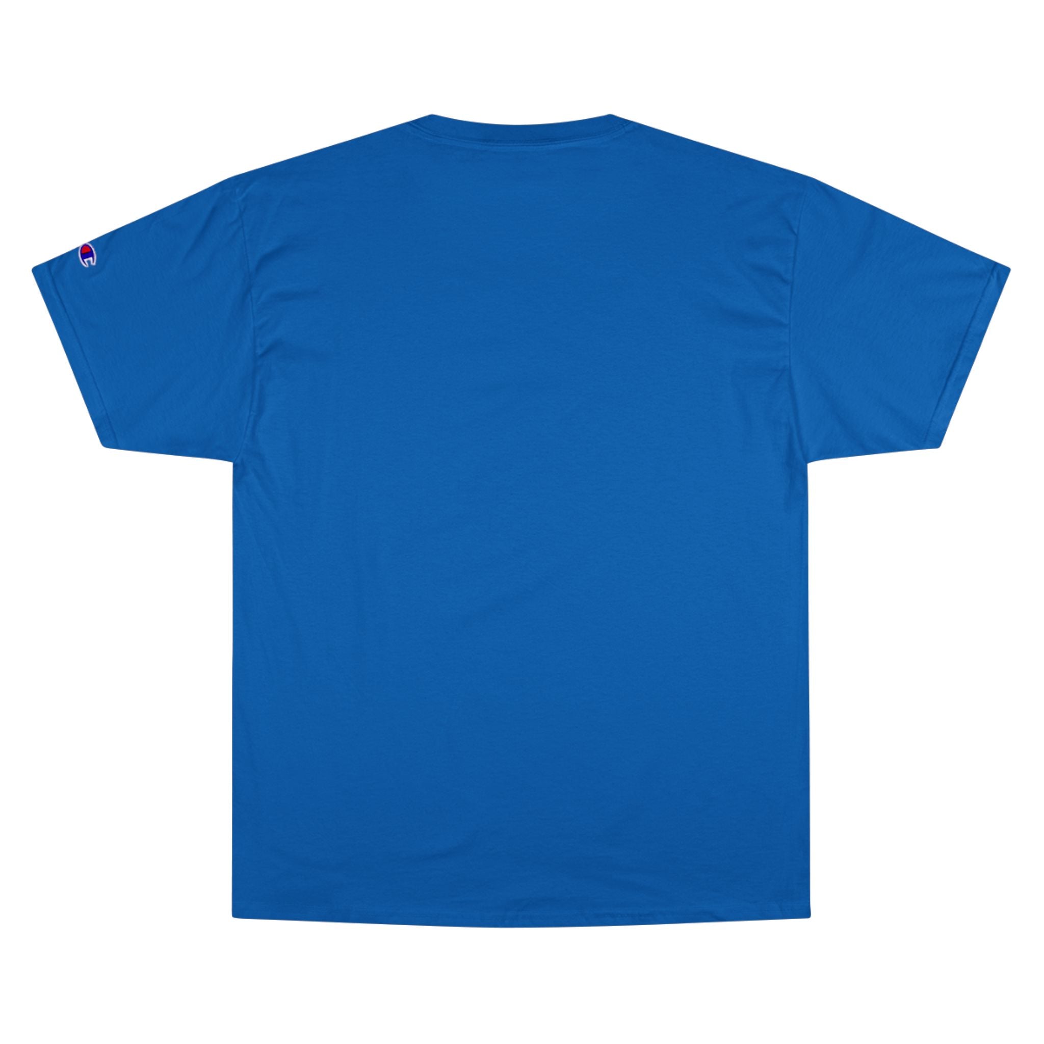 Champion T-Shirt — "Moe Fishing Entertainment" Script Logo Tee