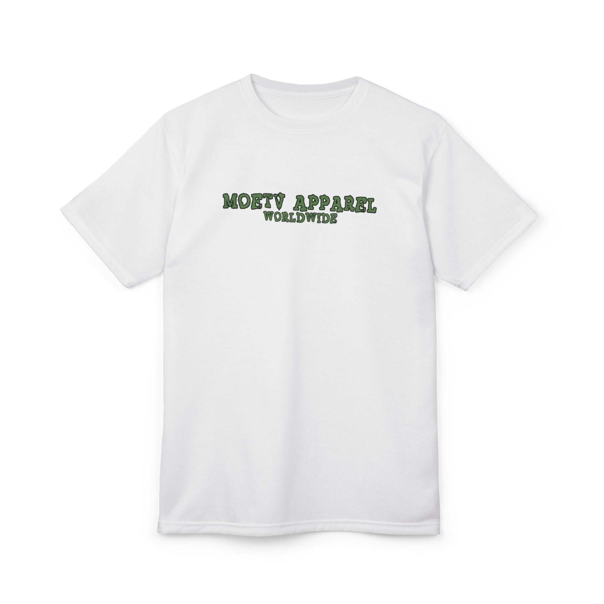 Moety Apparel Worldwide Graphic Tee — Minimal Streetwear Logo T-Shirt