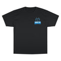 MOETV Champion T-Shirt — Gaming Logo Tee with Dolphin Crest