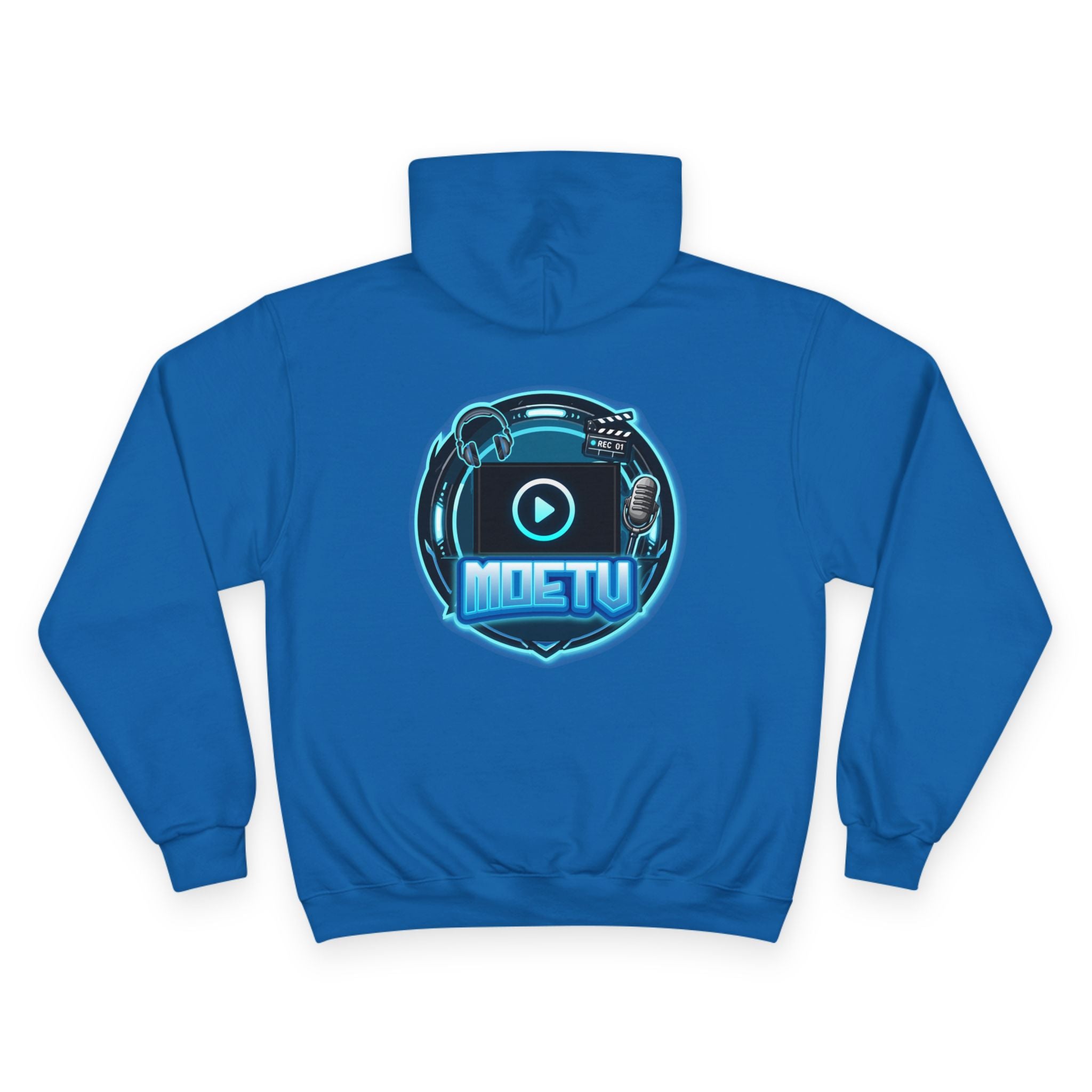 Champion Hoodie — MOETU Gaming Logo Pullover Hooded Sweatshirt