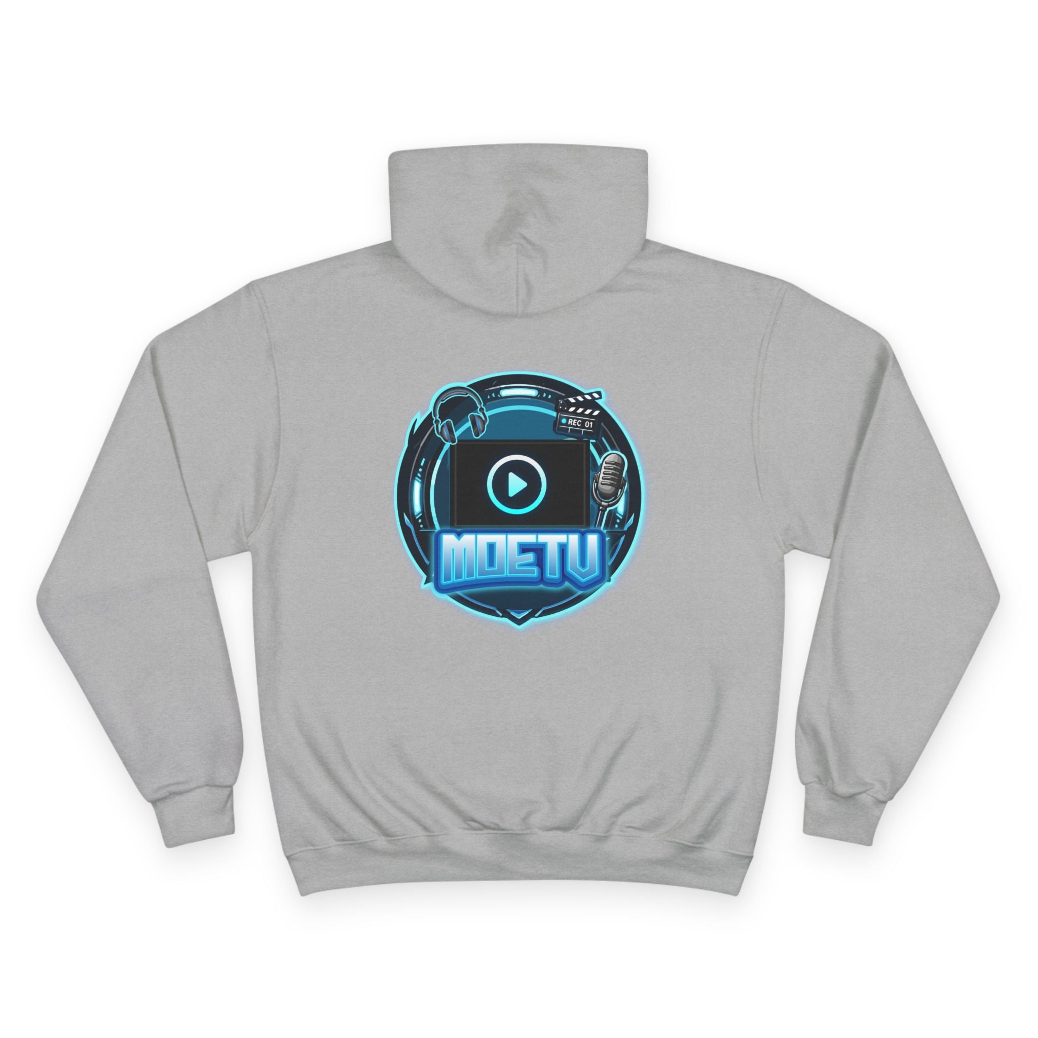 Champion Hoodie — MOETU Gaming Logo Pullover Hooded Sweatshirt