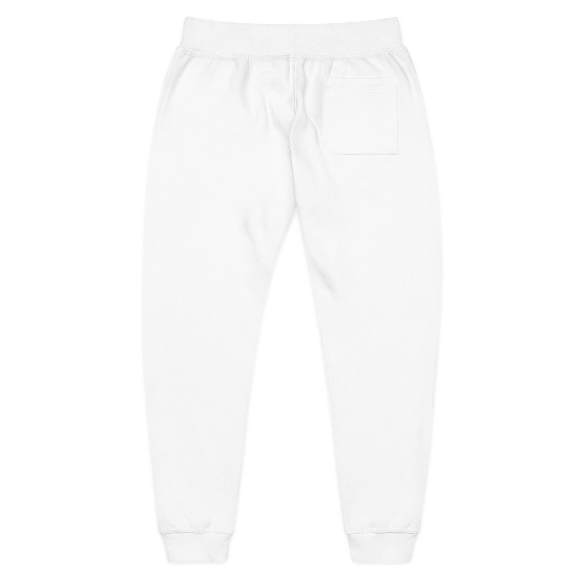 Embroidered 'Nice Fishins Ent' Fleece Sweatpants — Cozy Casual Joggers