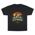 Fishing Logo T-Shirt — "Moe Fishing" Bass Graphic Tee