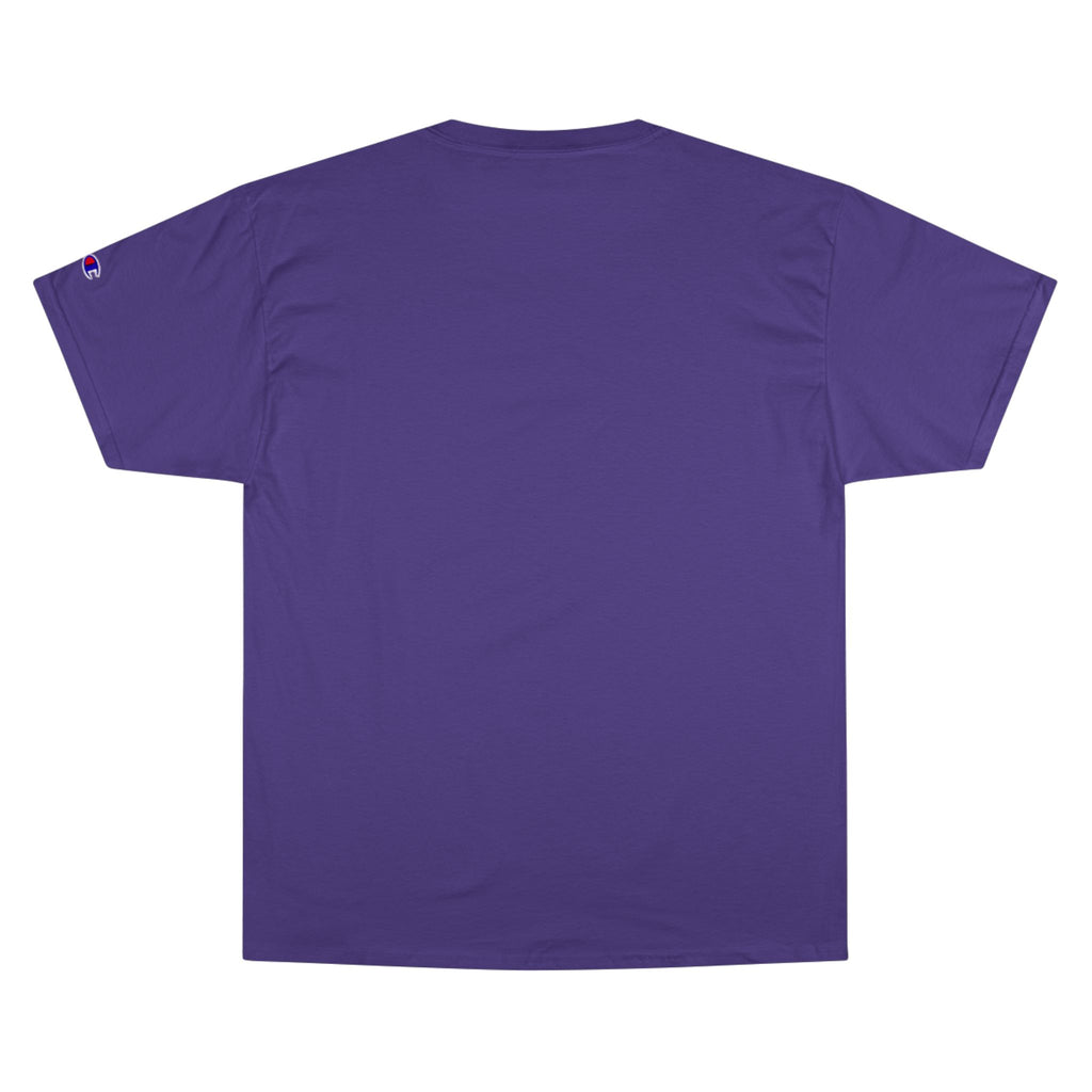 Champion T-Shirt — "Moe Fishing Entertainment" Script Logo Tee