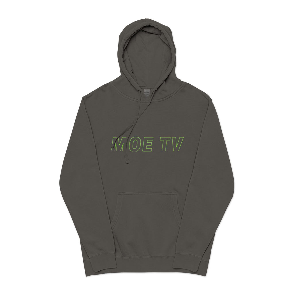 Moe TV Pigment-Dyed Hoodie