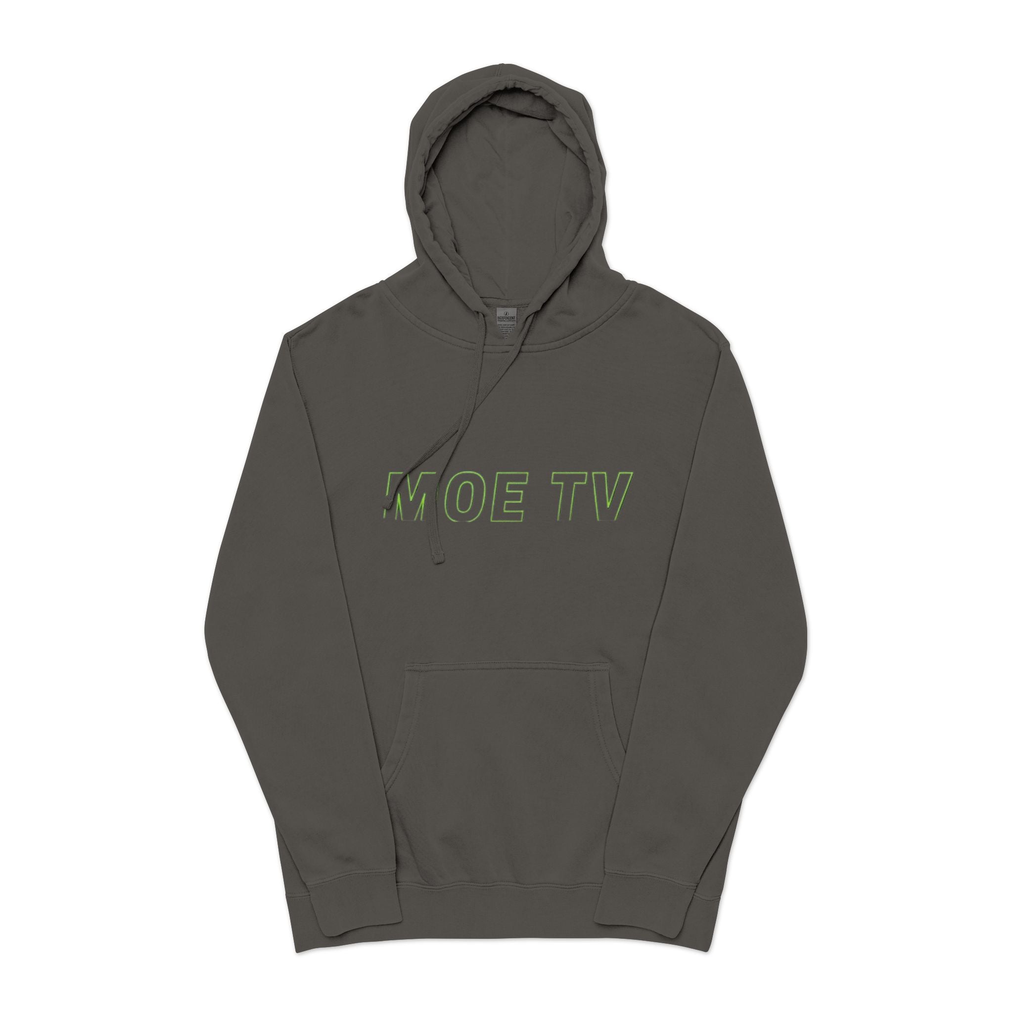 Moe TV Pigment-Dyed Hoodie